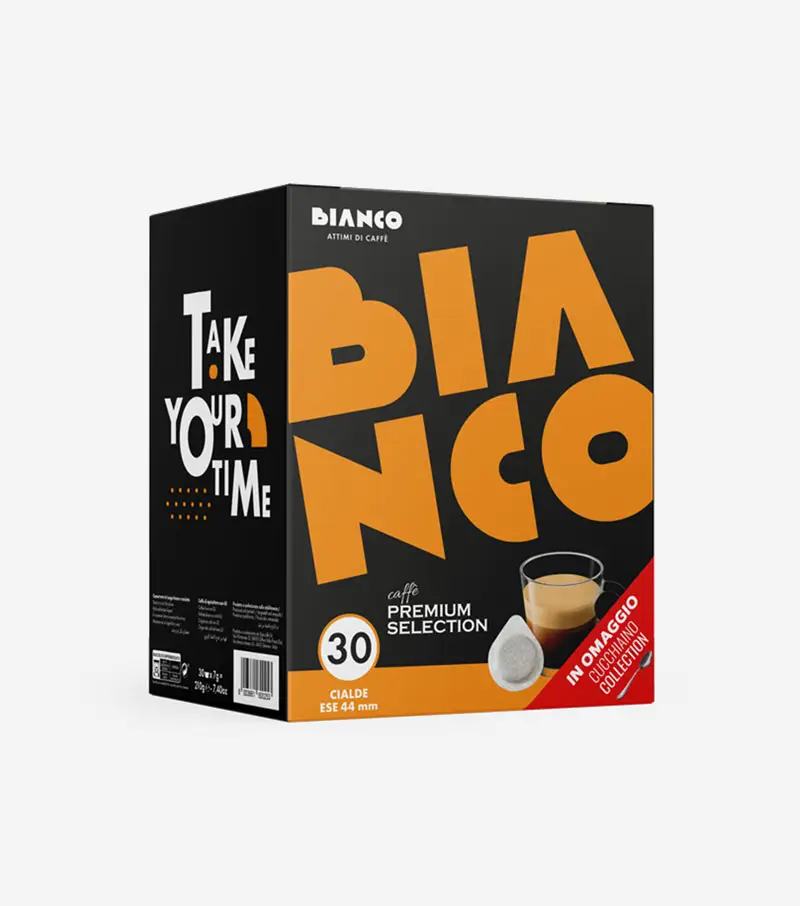 30 Cialde ESE 44mm Bianco Caffè