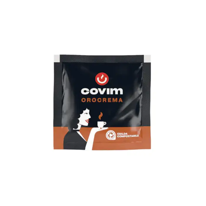150 Cialde Compostabili ESE 44mm Covim Orocrema