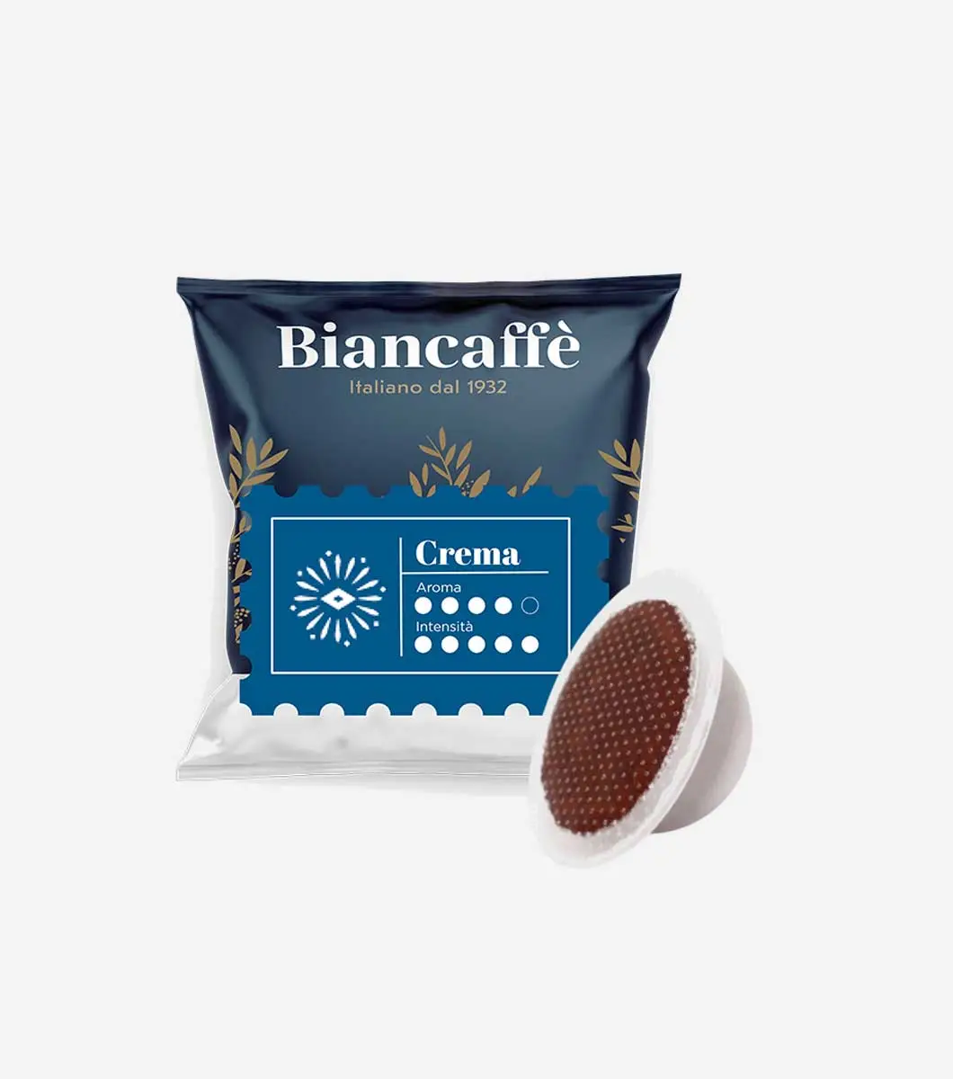50 Capsule Bialetti Biancaffè Crema