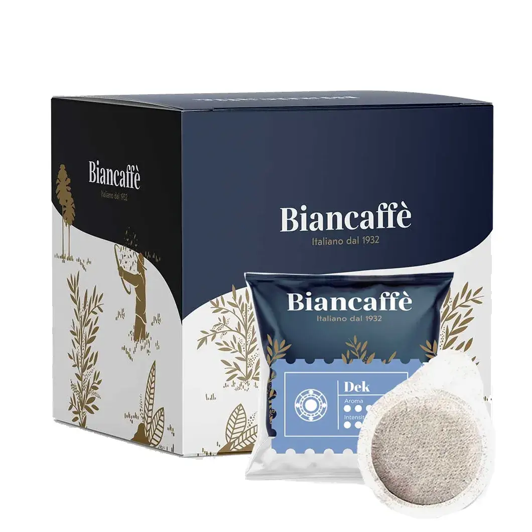 50 Cialde ESE 44mm Biancaffè Dek