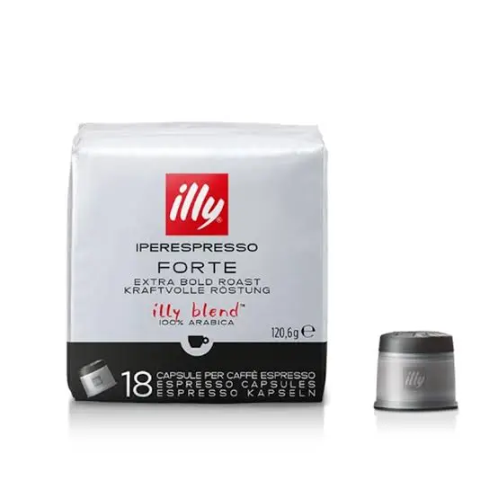 6X18 Capsule Iperespresso Illy Forte