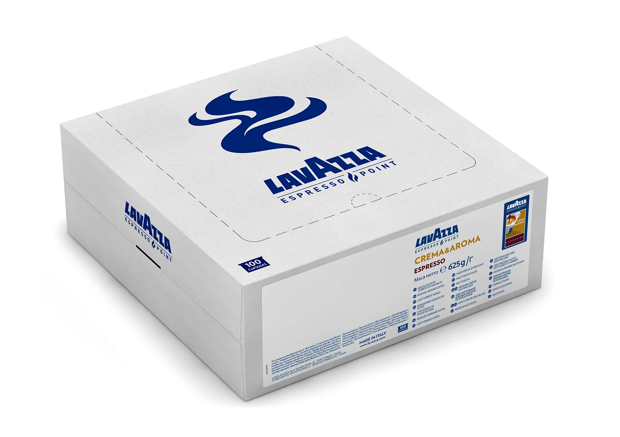 100 Capsule Point Lavazza Crema & Aroma